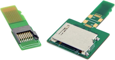 Cablecc 1Set SD TF Card Socket Female to Micro-SD TF Male Memory Card Kit Extension Adapter Testing Tools Extender...