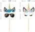 Unicorn Cupcake Toppers Cake Decoration for Unicorn Themed Baby Shower Gender Reveal Party Supplies- Set of 24...