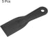 5pcs Putty Scraper 2" Width 6mm Thin Width 6mm Thin Flexible Plastic Putty Knives for Taping Drywall Spreading Painting Wall Scratching...