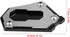 Ejoyous CNC Motorcycle Side Kickstand Foot Side Stand Extension Pad Plate for R1200GS LC 13-16 / R1200GS Adventure LC 14-16...