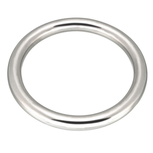 uxcell Multi-Purpose Metal O Ring Buckle Welded 76mm x 60mm x 8mm for Hardware Bag Ring Hand DIY Accessory...