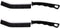 2 Pcs Crevice Cleaning Brush Hard Bristle Gap Brush Multifunctional for Bathroom Household Kitchen Tiles Window Crevice Cleaning Tool (Style 2)...