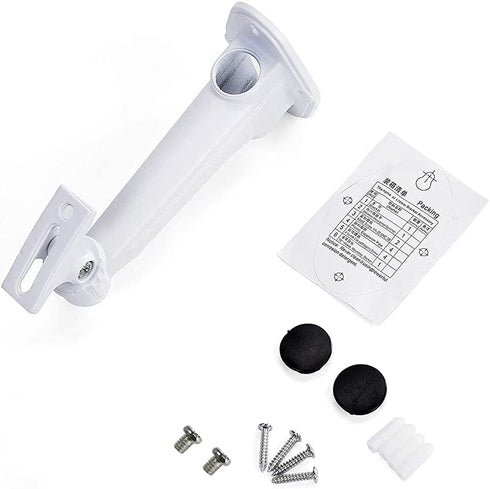 Universal CCTV Security Camera Mounting, IP Camera Bracket, Aluminum Alloy Indoor Outdoor Wall Ceiling Mount Holder Stand Monitor Rotary Bracket (...