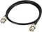 uxcell RG58 Coaxial Cable with BNC Male to BNC Male Connectors 50 Ohm 20 Inch...