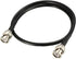 uxcell RG58 Coaxial Cable with BNC Male to BNC Male Connectors 50 Ohm 20 Inch...