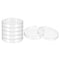 PATIKIL 100mm Plastic Petri Dishes with Lid, 6 Pcs Petri Plates Tissue Culture Plate for Lab Science Experiment, Clear...