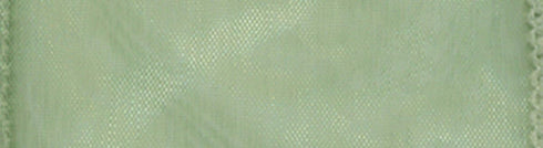 Morex Ribbon Wired 1-Inch Chiffon Ribbon with 25-Yard Spool, Moss...