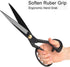 Professional Tailor Scissors,Sewing Scissors 9 Inch+Free Thread Snips - Heavy Duty Scissors Stronger Than Stainless Steel Scissors - Fabric Scisso...