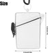 Transparent Clear Waterproof ID Card Badge Holder Case Waterproof Sports Case Vertical Badge Holders with Lanyard and Keychain,Identification Badg...