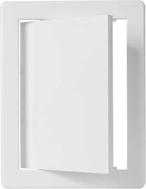 6" x 8" White Plastic Access Panel. Service Shaft Door Panel. Plumbing, Electricity, Heating, Alarm Wall Access Panel for Drywall. Bathroom Servic...