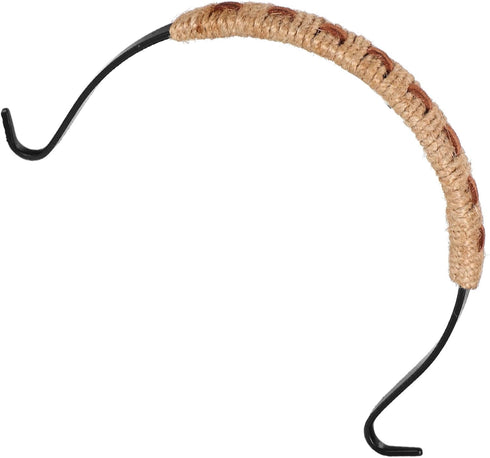 Hemoton Ceramic Teapot Metal Teapot Handle Rope Wrapped Tea Pot Handle Replacement Adjustable Kettle Grip Purse U-Shape Handle for Chinese Teapot ...