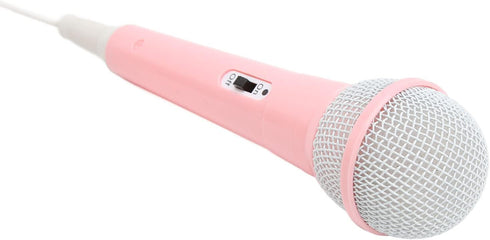 ASHATA Wired Kids Microphone, Classic Blue Kids Dynamic Microphone, 3.5mm Jack Lightweight Kids Mic for Singing, Karaoke, Parties, Performances ()...