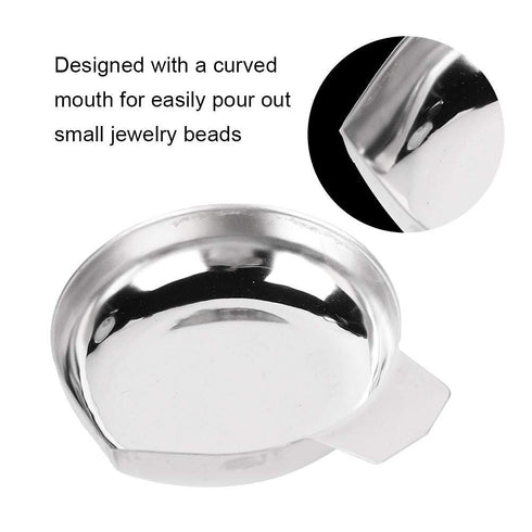 Digital Scale Weighting Pan, Stainless Steel Tray for Jewelry Making, Electronic Balance Scale Pan, Utility Scale Scales for Kitchen Food Cooking ...