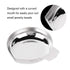 Digital Scale Weighting Pan, Stainless Steel Tray for Jewelry Making, Electronic Balance Scale Pan, Utility Scale Scales for Kitchen Food Cooking ...
