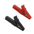 10Pack Alligator Clips 1000V 32A Heavy Duty Full Insulated Automotive Car Battery Alligator Clips Electrical Test Clips with 4mm Banana Jack Socke...