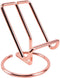 Teensery 1 Pack Metal Wire Frame Holder Stand Tabletop Display Stand for Picture Photo Book Cellphone Pad (Rose Gold)...