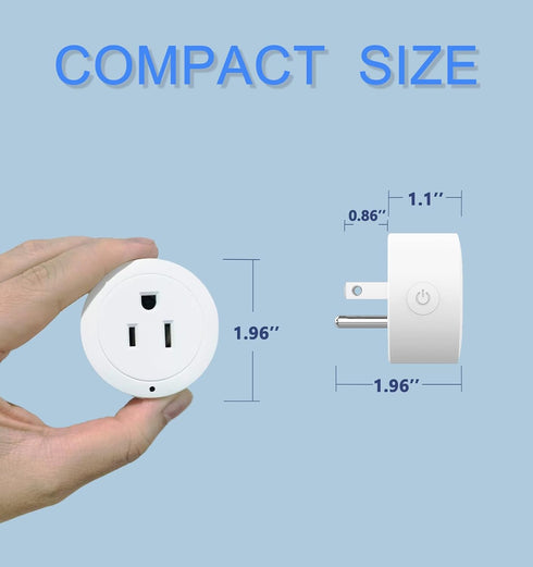 Smart Plug, Works with Alexa, Simple Setup with One Voice Command, Remote Control, Timer & Schedule & Group Controller, Bluetooth Mesh Outlet, Ale...