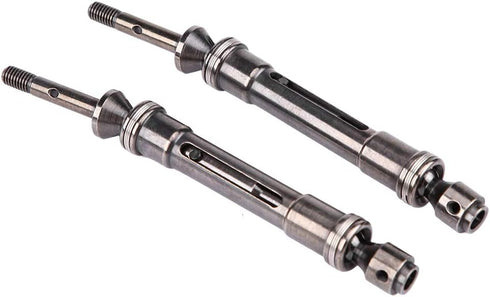RC Car Drive Shaft, 2 Pcs Metal Rear Drive Shaft for Traxxas Slash 1/10 Short Truck SLA017 SLA018 RC Car Parts Model Accessory...
