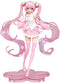 JIANYING Miku Figure Anime Figures Pink Cherry Blossoms Figure Gift Desktop Collection Ornament 7.8"...