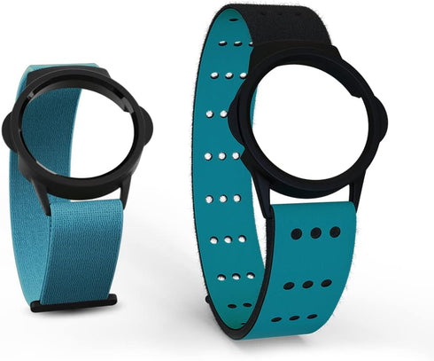 MYZONE MZ Switch Replacement Arm & Wrist Straps (Aqua)...