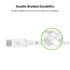 Belkin USB-C to USB-C Cable, BoostCharge Braided Power Cable (3M/10ft), Fast Charging Cable w/ 100W Power Delivery, USB-IF Certified for iPhone 15...