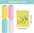 Thermal Printer Paper, 4pcs Colorful Mini Printing Paper Rolls Print Camera Paper Refill Self Adhesive Printable Sticker for Kid's Camera Favors S...