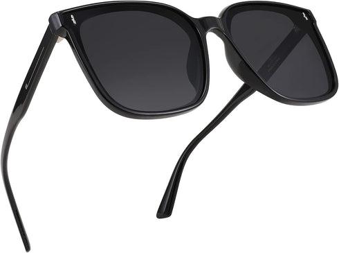 FEISEDY Women Oversized Vintage Polarized Sunglasses Square Cute Trendy Classic Simple Men B2758...