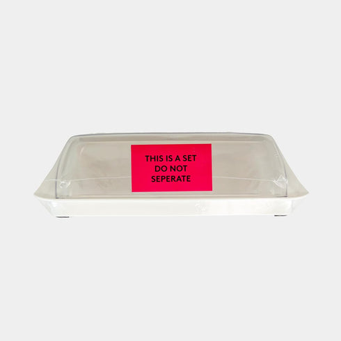 Lifewit Butter Dish with Lid for Countertop, Extra Large Plastic Butter Holder Container with Handles&Markings in Kitchen Organization, Perfect fo...
