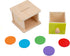 Adena Montessori Coin Box Yellow-Green Door Baby Toys for 6-12 Months 1 2 Years Old Toddlers Infant Toys...