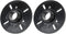 2PCS Treble Louderspeaker Horn Adapter Speaker Universal Treble Horn Adapter External Thread Speaker Adapter ABS for Speaker......