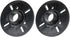 2PCS Treble Louderspeaker Horn Adapter Speaker Universal Treble Horn Adapter External Thread Speaker Adapter ABS for Speaker......