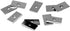 Square 20mm 0.787 inch Carbide Inserts Cutter Blades 2 Edges 20x12x1.5mm for Woodworking Surfacing Groove Helical Planer Cutter Heads 10pcs...