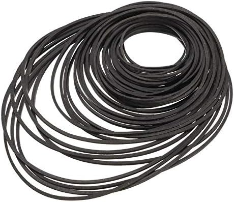 30pcs 40mm to 135mm Mix Cassette Tape Machine Belt Assorted Common Belt cassette machine for dvd drive, xbox 360, repair rebuild common square bel...