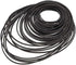 30pcs 40mm to 135mm Mix Cassette Tape Machine Belt Assorted Common Belt cassette machine for dvd drive, xbox 360, repair rebuild common square bel...