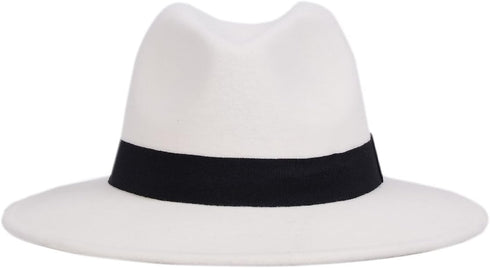 Daesan Gangster Hat For Men Women Wide Brim Fedora Hats Roaring 20s Costume...