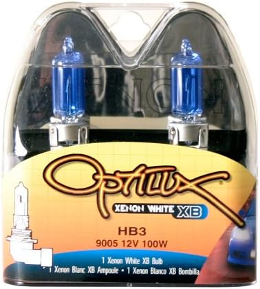Hella H71070347 Optilux XB Series HB3 9005 Xenon White Halogen Bulbs, 12V, 100W, 2 Pack...