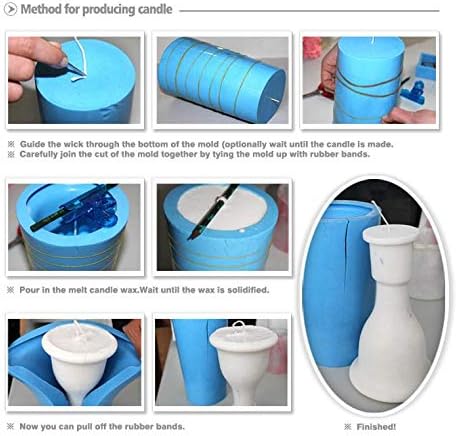 Great Lovely Wedding Art 3D Rose Soap Candle Molds Decorating Silicone Mold for Candle Making...