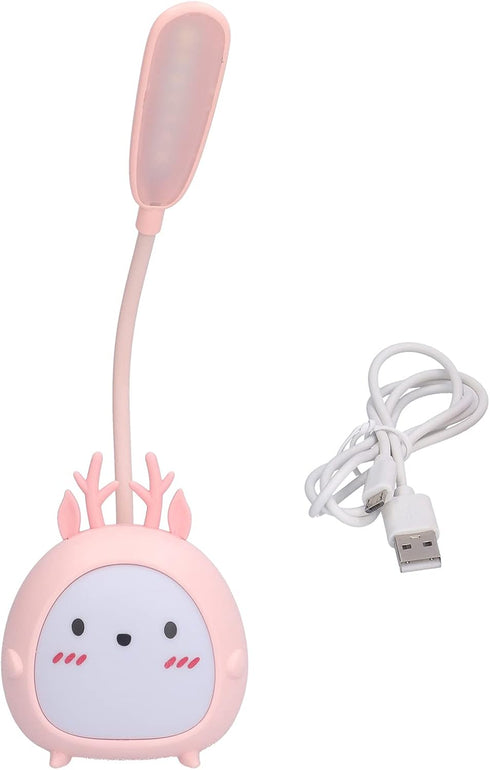 YOUTHINK Cute LED Desk Lamp, Rechargeable Lamp with Adjustable Design for Home Office Dorm...