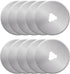 28mm Rotary Cutter Blades - 10 Pack Replacement Blades - Sharper Blades Have Better Cutting Effect, Great for Sewing, Quilting Supplies, Fabric an...
