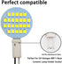 GRV G4 24-2835 SMD LED Bulb Lamp Super Bright Cool White RV Camper Cabinet Dome Light AC/DC12V-24V Pack of 10 (3.0Generation)...