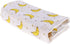 Muslin Swaddle Square Blankets Baby Receiving Blanket Wrap Swaddle Towel for Girl Shower Gift - Banana...