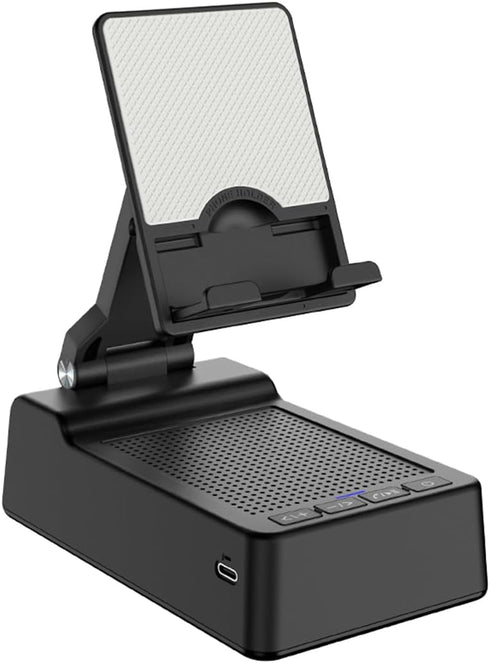 Birthday Gifts for Men,Cell Phone Stand with Wireless Bluetooth Speaker and Anti-Slip Base HD Surround Sound for Home with Bluetooth Speaker for D...