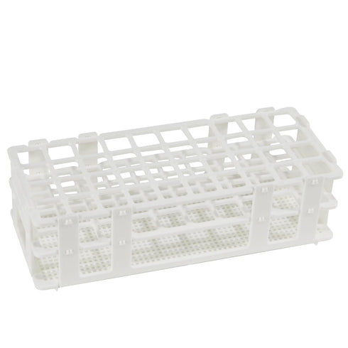 Plastic Test Tube Rack for 20mm, 40 Wells, White,Detachable (40 Hole)...