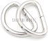 CRAFTMEMORE D-Ring Findings 5/8, 3/4 & 1 Inch Metal Non Welded D Rings for Belts Bags Lanyard Leathercraft Avail 4 Colors (3/4" x 20 Pack, Silver)...