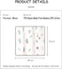 Muslin Soft Swaddle Blankets, Muslin Quilt Baby Blanket for Boy Girl Toddler Daycare, Kids Swaddle Wrap, 43X45inchs (Potted Plant)...