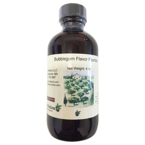 OliveNation Bubble Gum Flavor Fountain, Sugar-Free Low Calorie, Gluten Free, Kosher - 8 ounces...