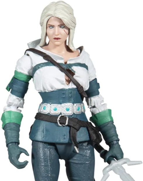 McFarlane Toys The WITCHER GAMING CIRI (ELDER BLOOD) 7" ACTION FIGURE...