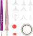 Sonsage Diamond Art Painting Pen for Adult,Flower Printing Pen 5D DIY Diamond Art Accessories Kits,Multi Replacement Drill Pen,Gem Jewel Wax Picke...