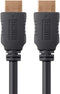 Monoprice 4K High Speed HDMI Cable - HDMI 2.0, 4K@60Hz, HDR, HDR10, Dolby Vision, 18Gbps, YUV 4:4:4, 28AWG, With Ferrite Cores, 6 Feet, Black...