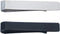 RABBITO 1-9/10-Inch Skinny Tie Bar Clip - Silver,Black...